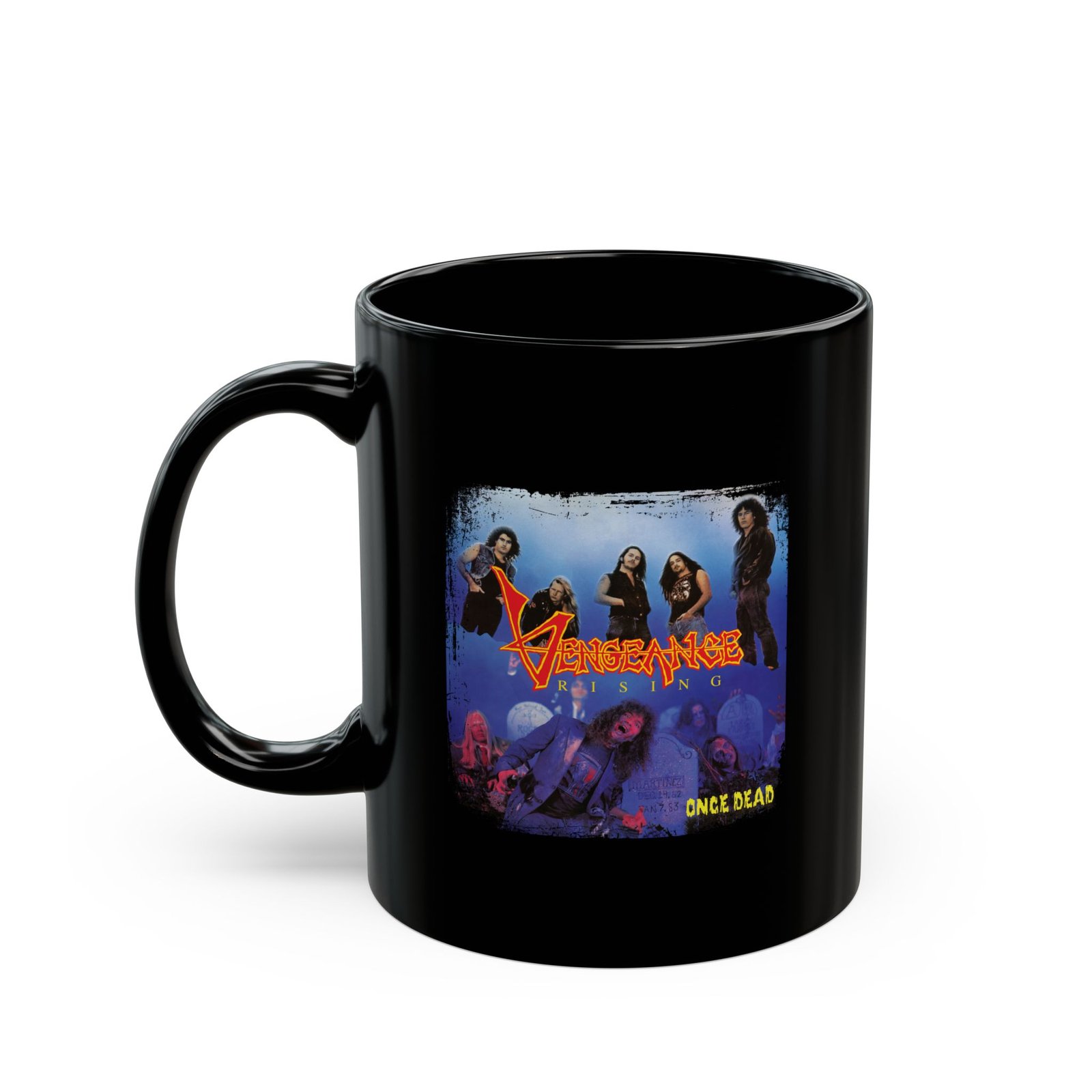 Vengeance Rising - Once Dead 11oz Black Mugs