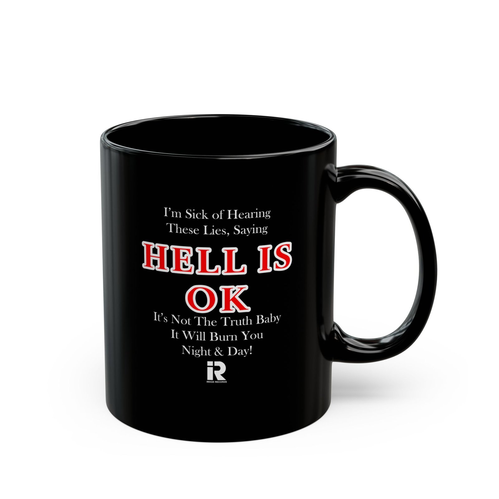 Zion - Thunder Revisited 11oz Black Mugs - Image 3
