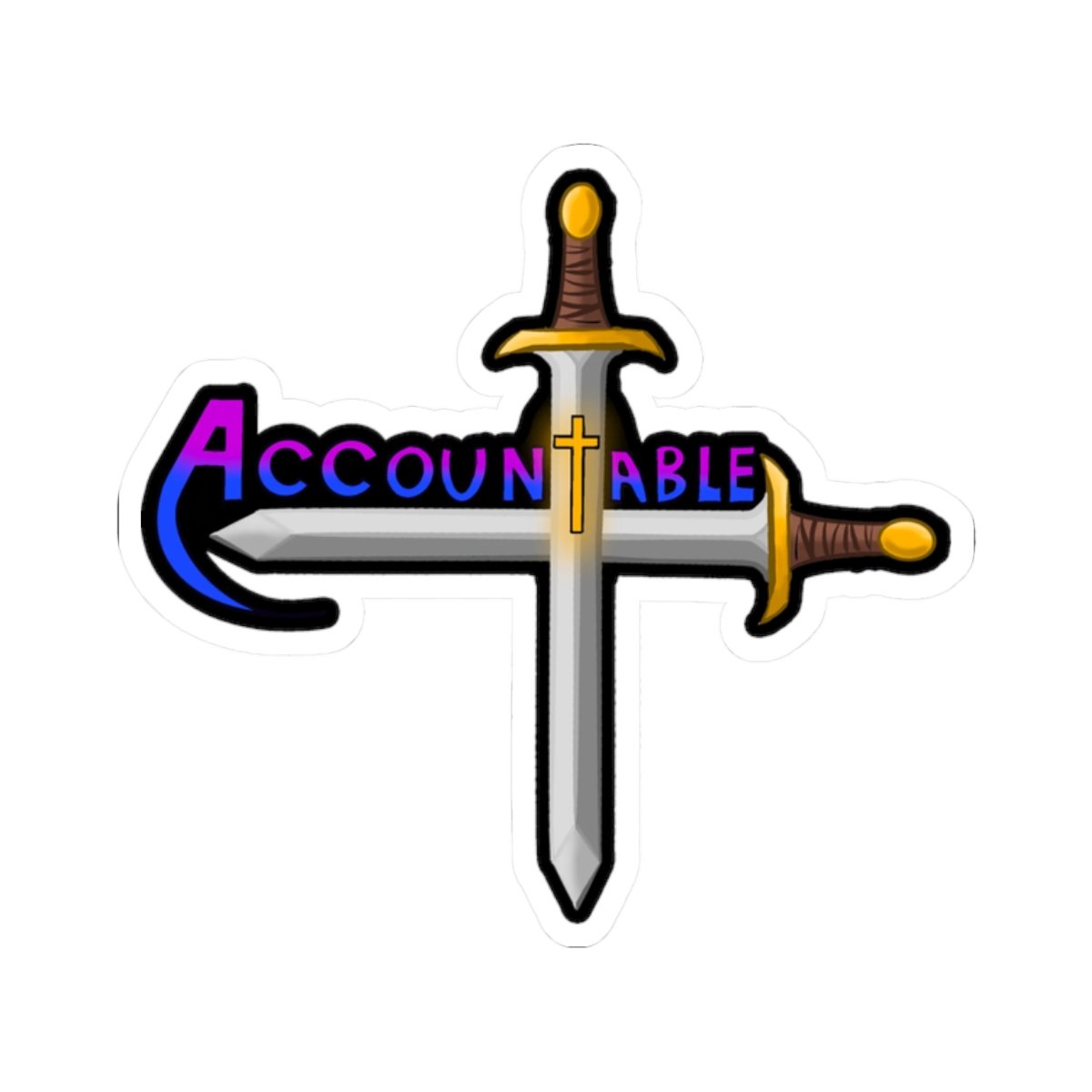 Accountable Die Cut Stickers - Image 4