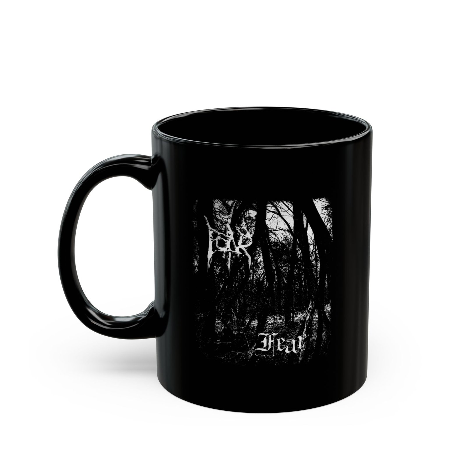 Pozar - Fear 11oz Black Mugs