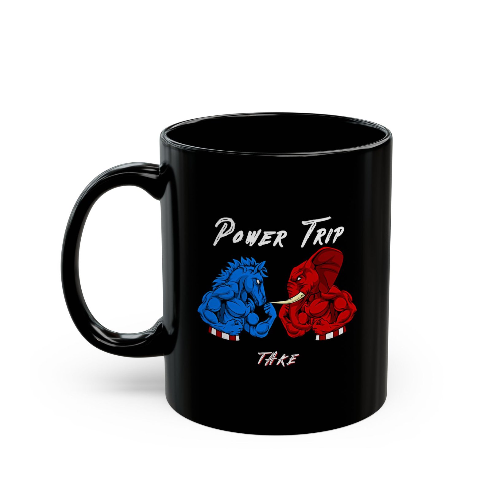 Take - Power Trip 11oz Black Mugs