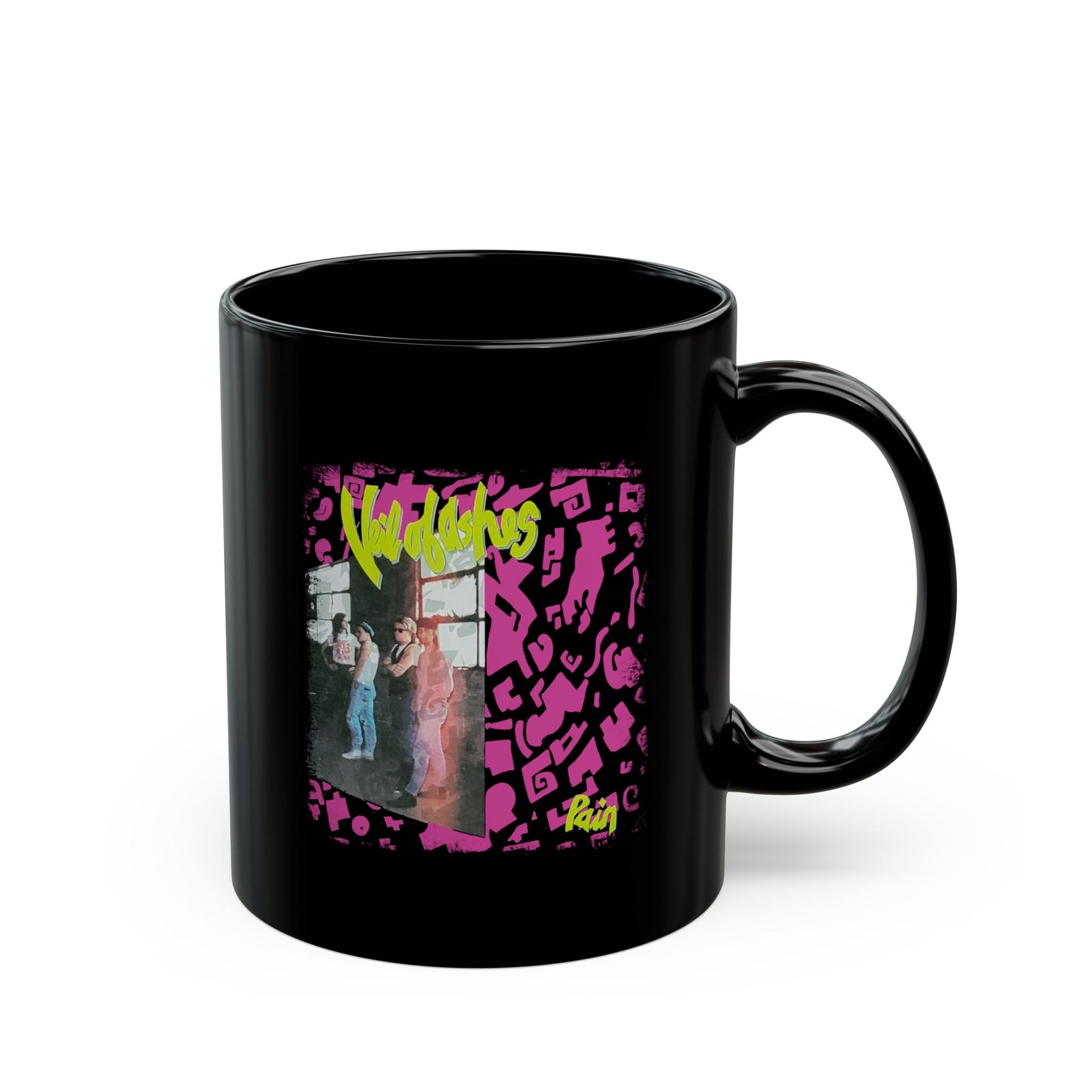 Veil Of Ashes - Pain 11oz Black Mugs - Image 3