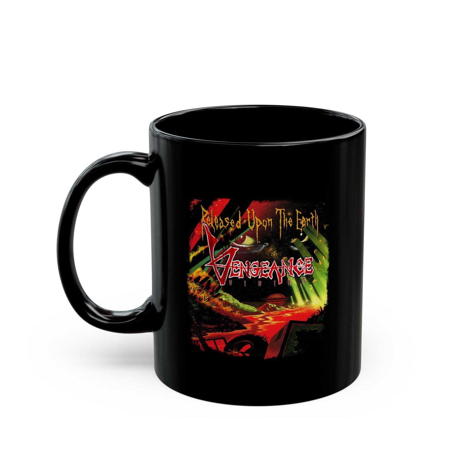 Vengeance Rising - Released Upon The Earth 11oz Black Mugs