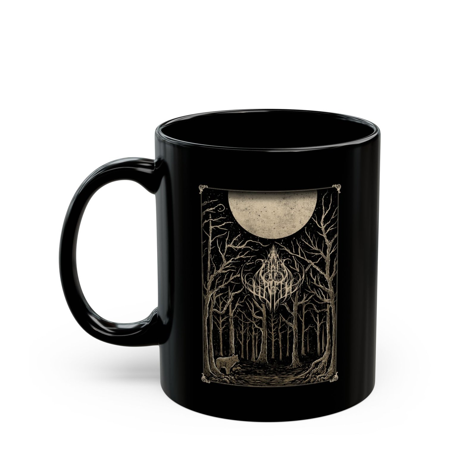 Vials Of Wrath - Alone In The Wilderness 11oz Black Mugs