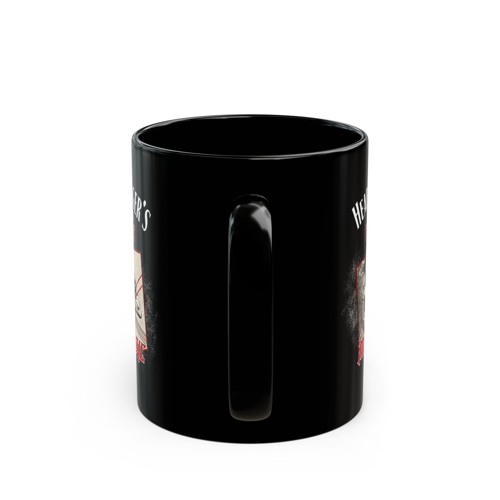 Headbanger's Brew - Melodic 11oz Black Mugs - Image 4