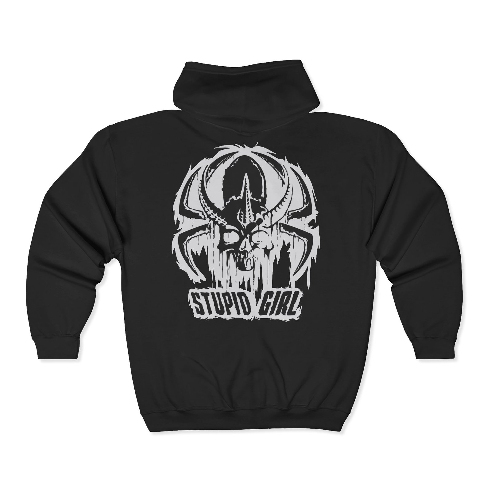 Whipkey - Stupid Girl Full Zip Hooded Sweatshirt (2-Sided)