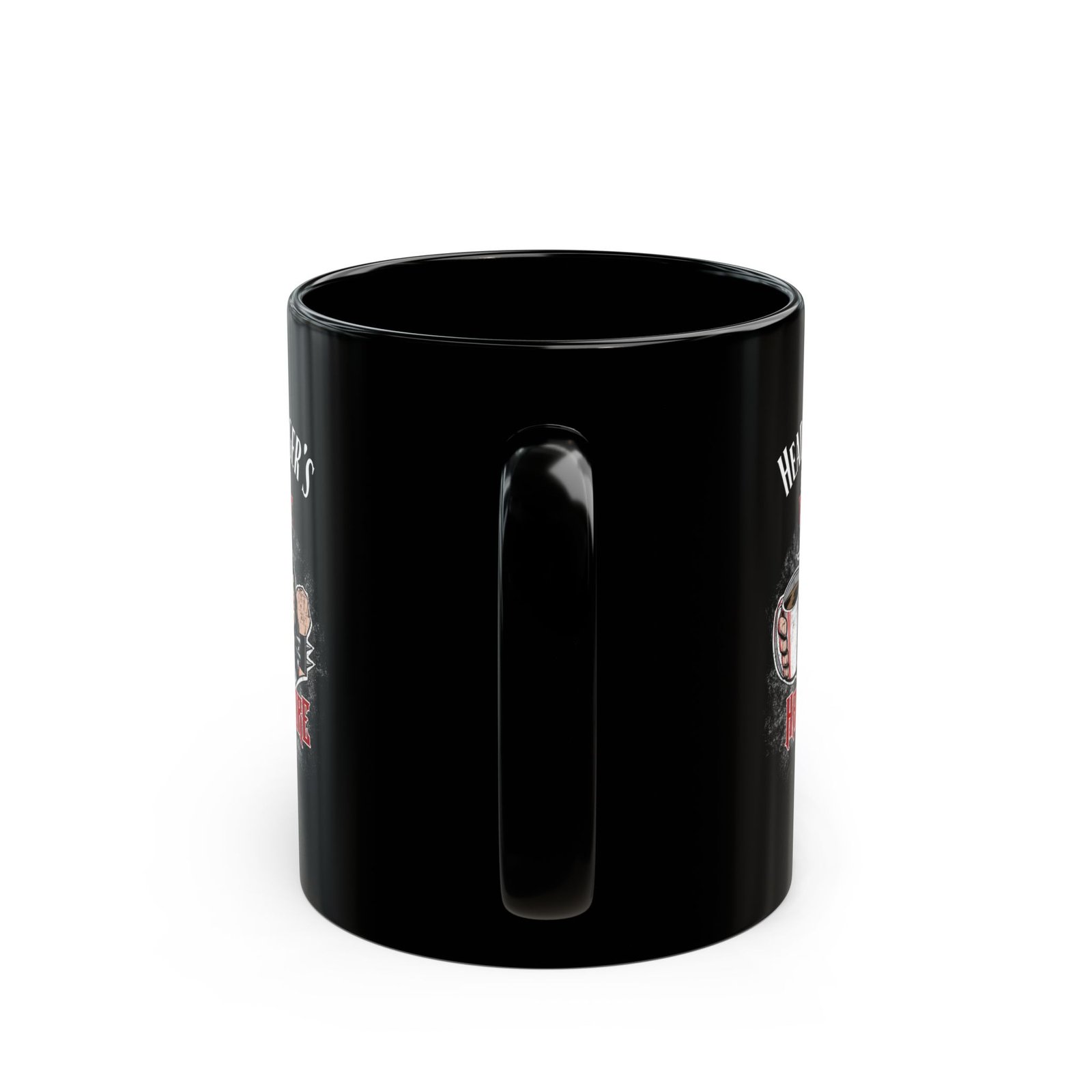 Headbanger's Brew - Hardcore 11oz Black Mugs - Image 4