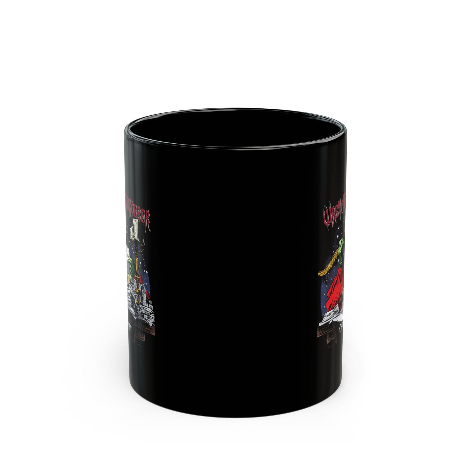 Wretched Graverobber - Christmas Spirit 11oz Black Mugs - Image 2