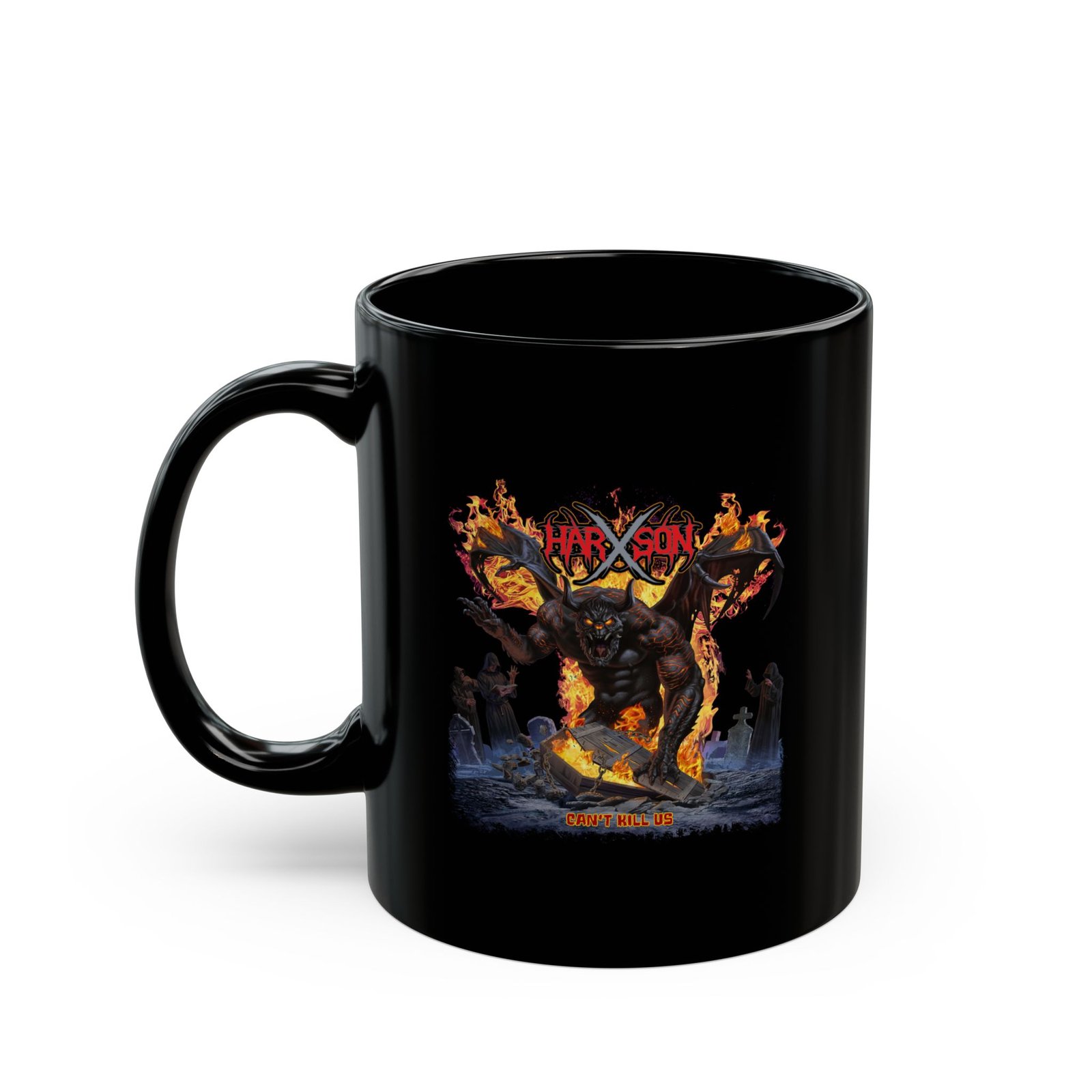 HarXson - Can't Kill Us 11oz Black Mugs