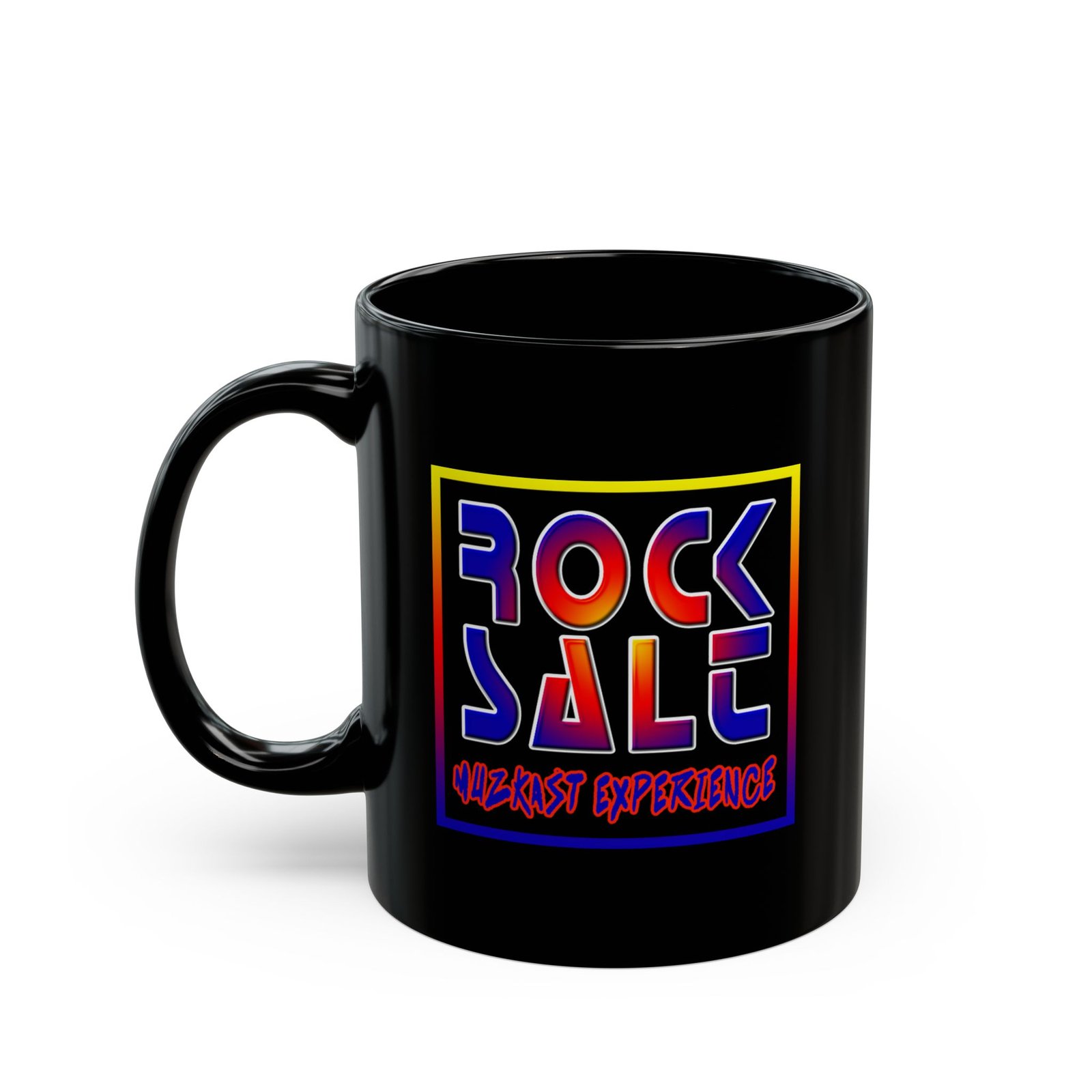 Rock Salt Muzcast Experience 11oz Black Mugs