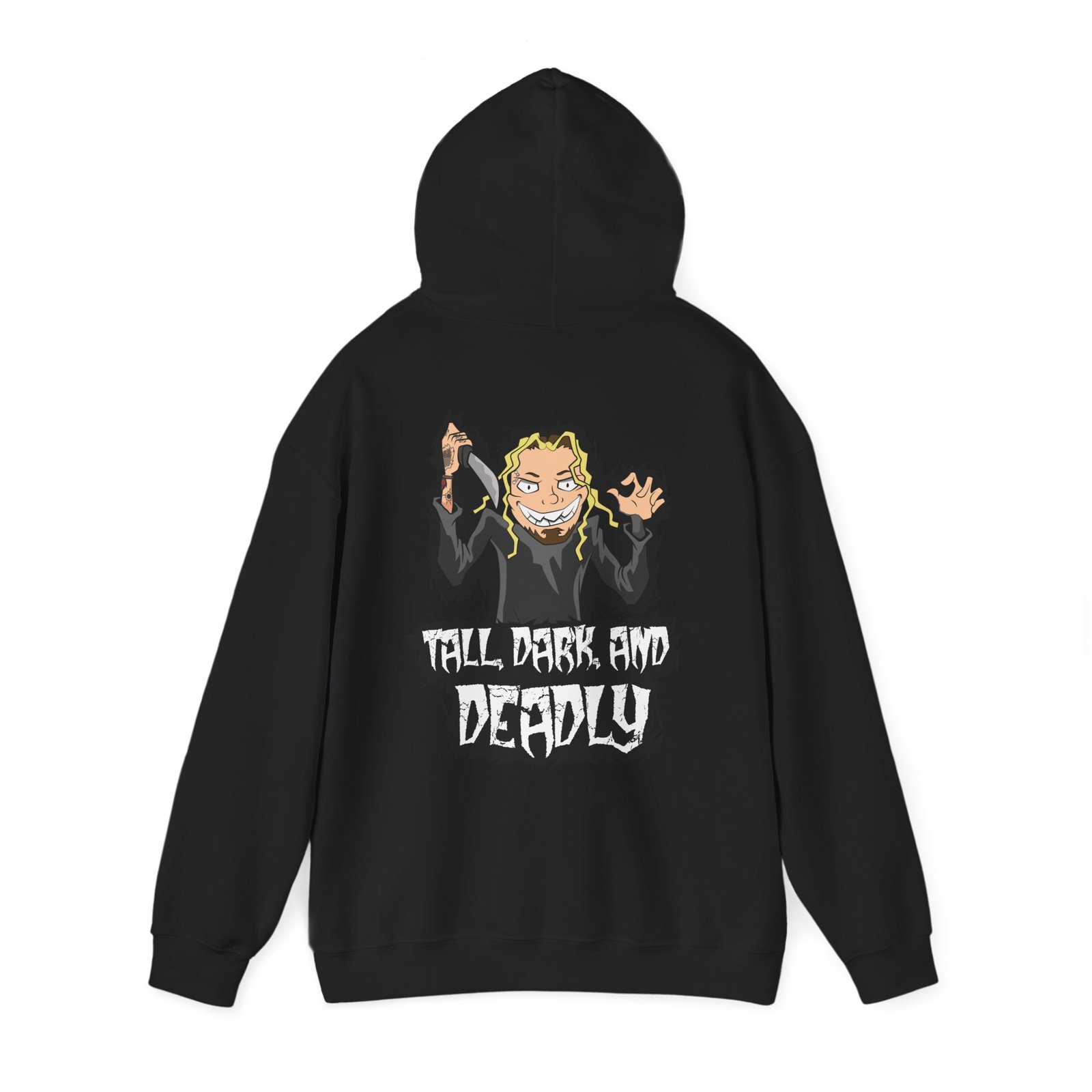 Whipkey - Tall Dark And Deadly Pullover Hooded Sweatshirt (2-Sided)