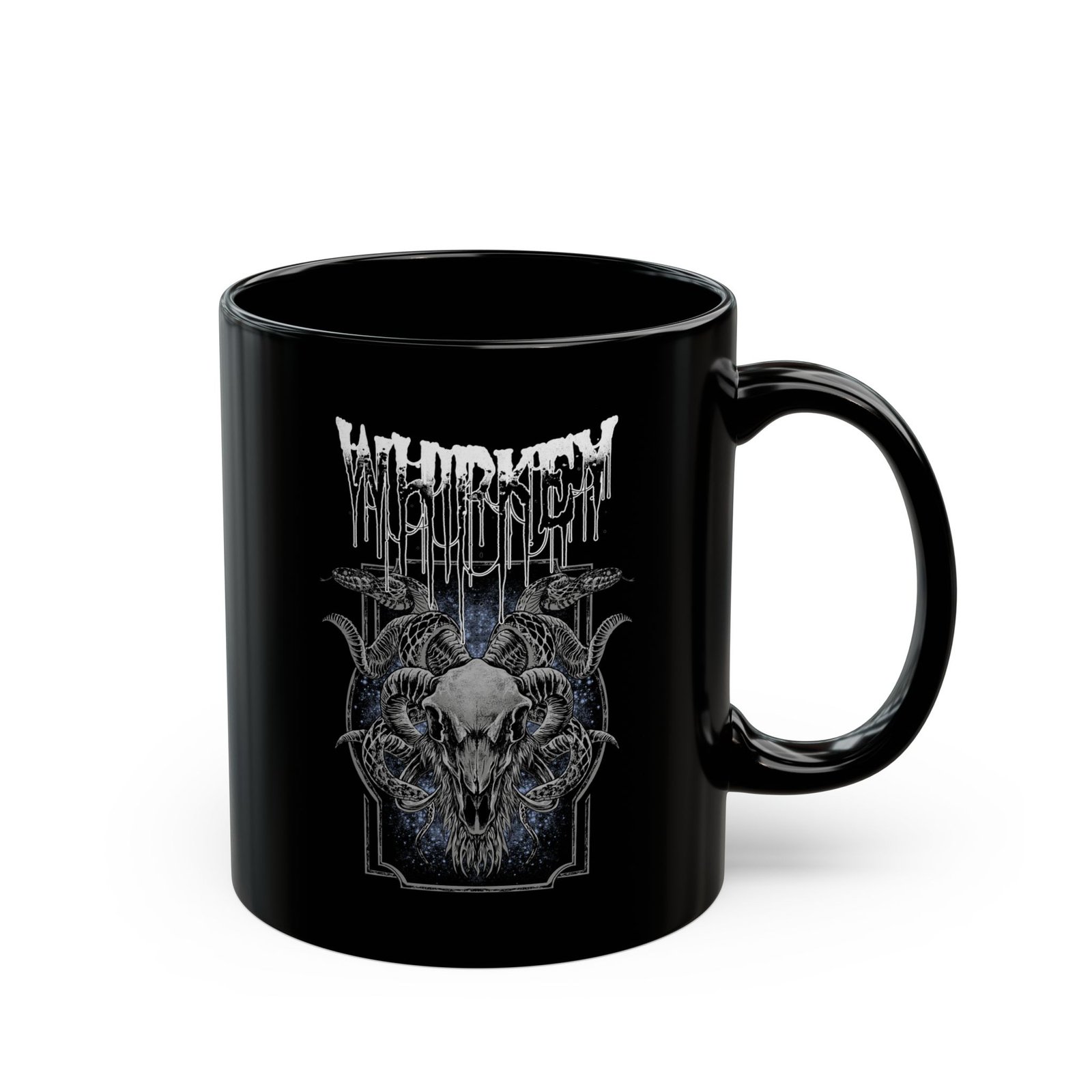 Whipkey - Goat 11oz Black Mugs - Image 3