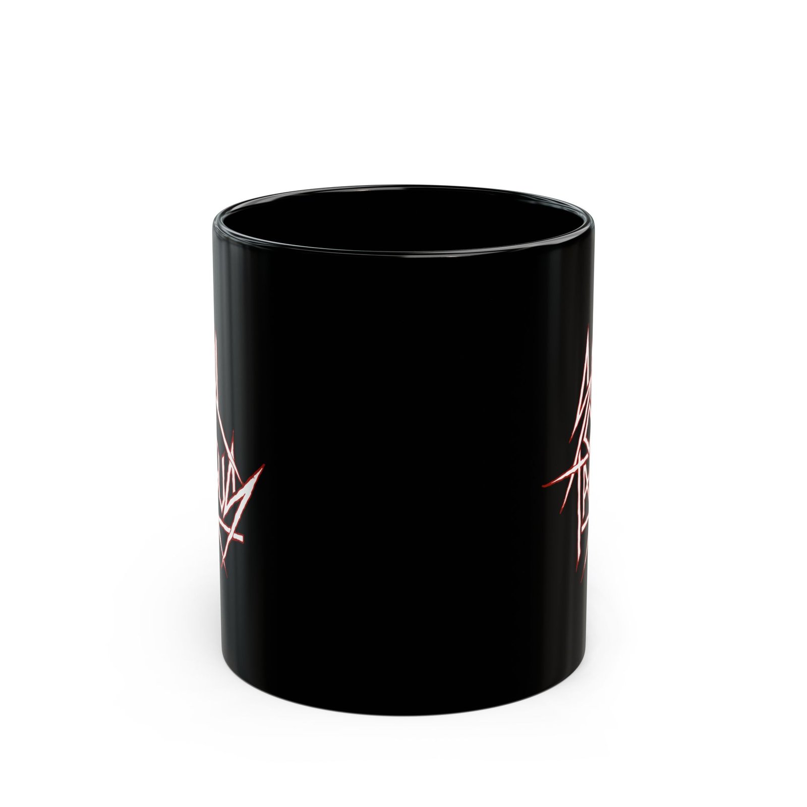 Saul Of Tarsus Logo 11oz Black Mugs - Image 2