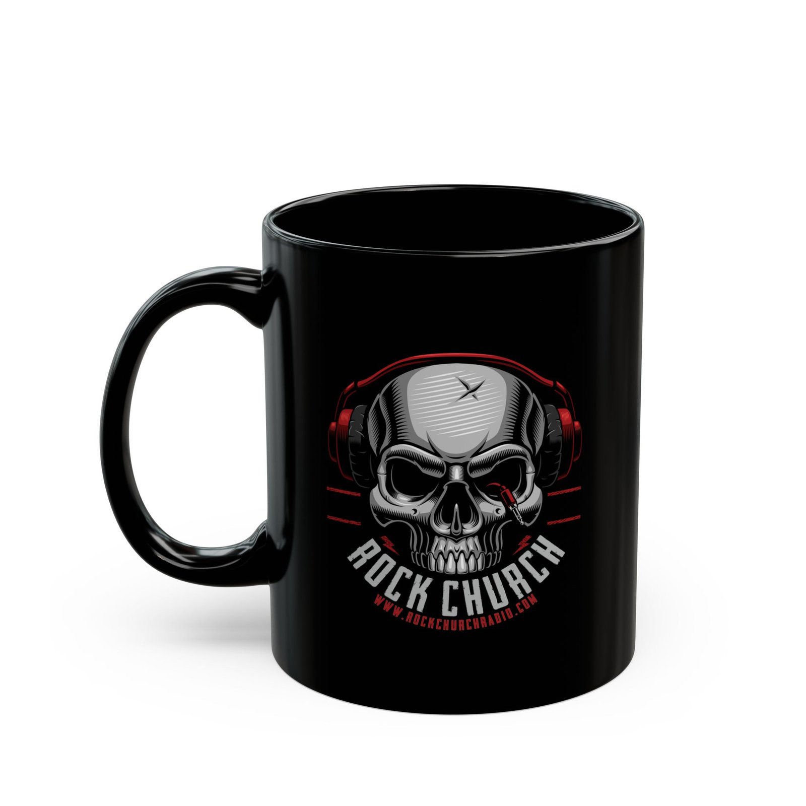 Rock Church 11oz Black Mugs