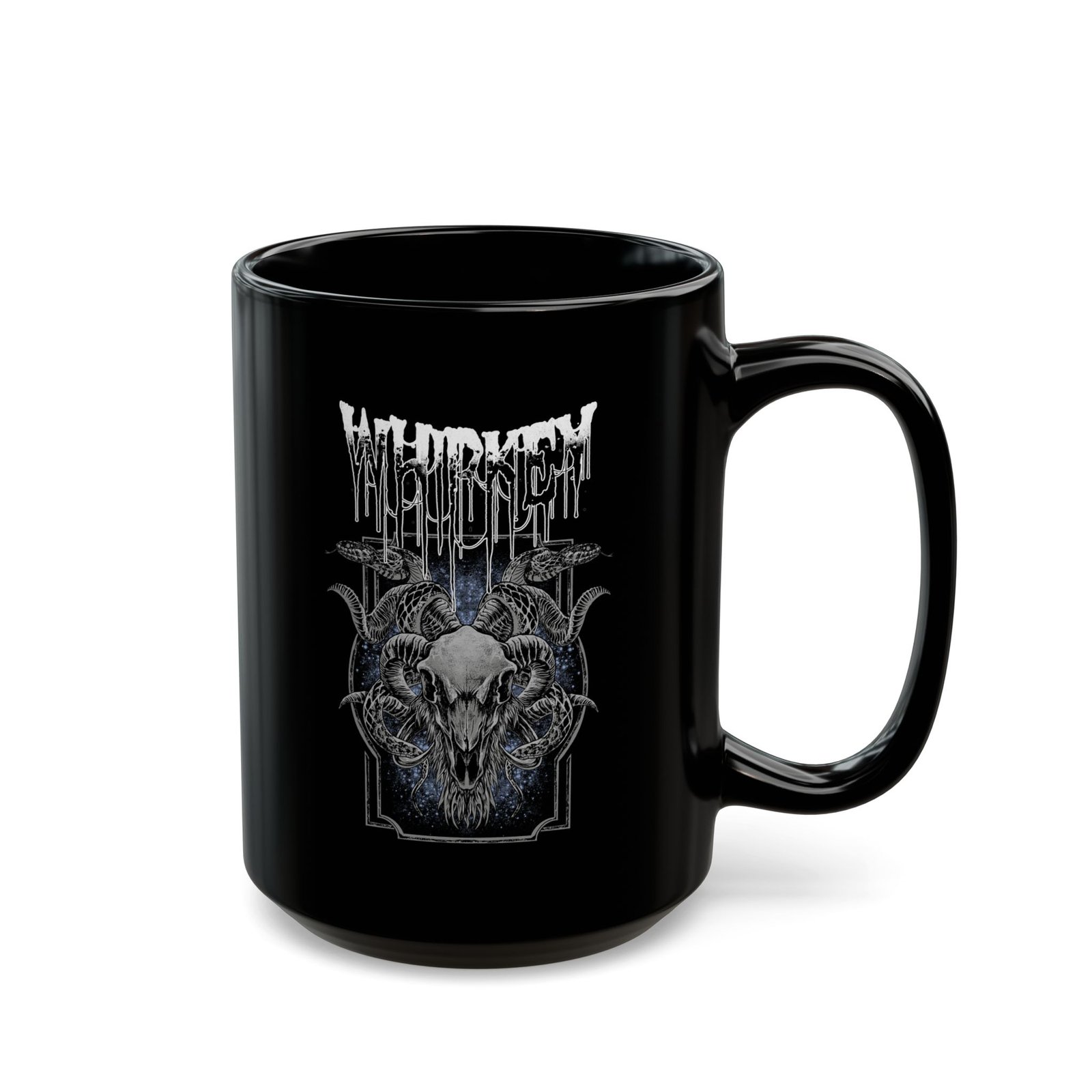 Whipkey - Goat 11oz Black Mugs - Image 6
