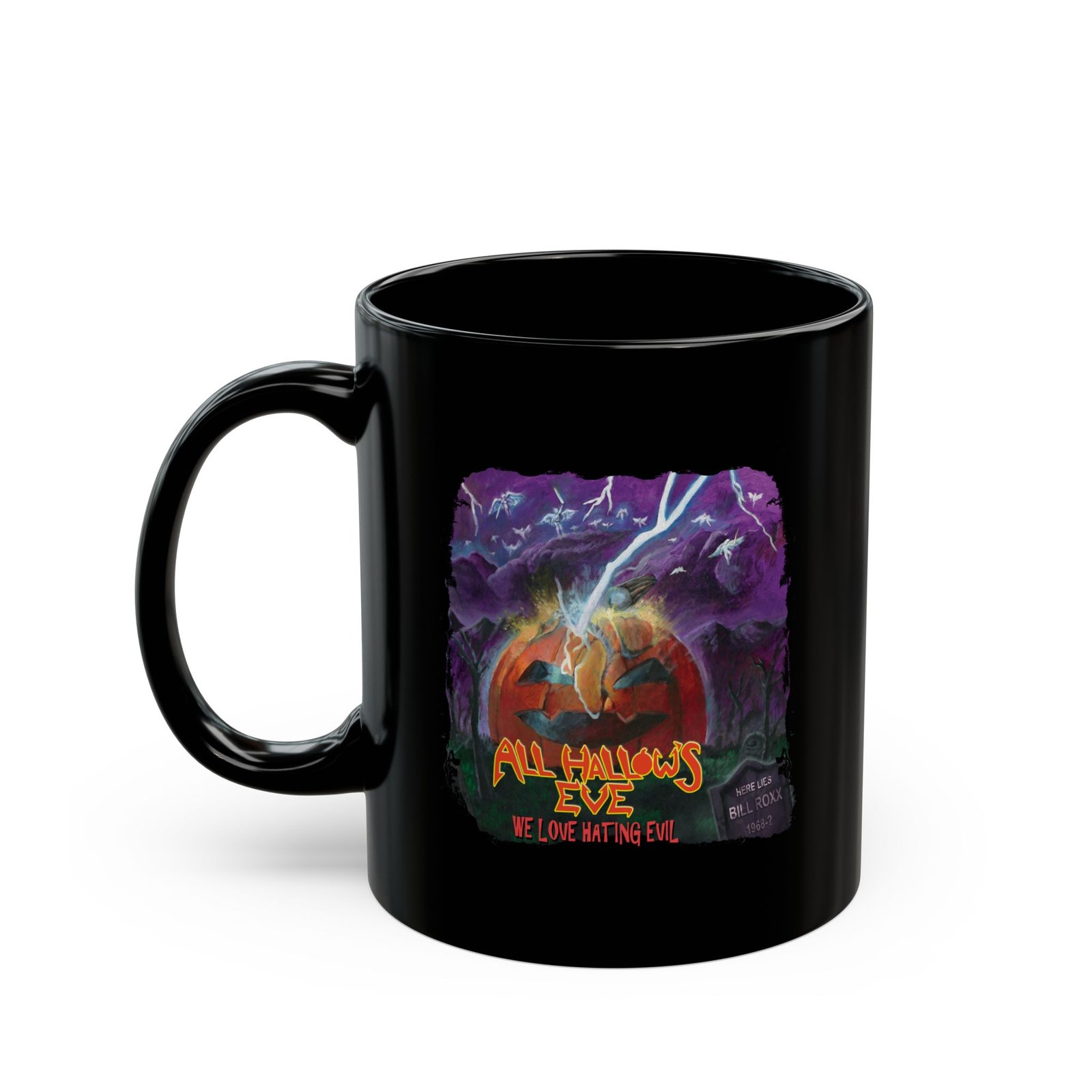 Roxx Productions - All Hallow's Eve 11oz Black Mugs