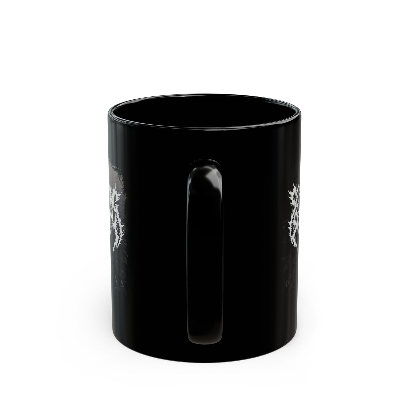 Searching Serenity - Darkness 11oz Black Mugs - Image 4