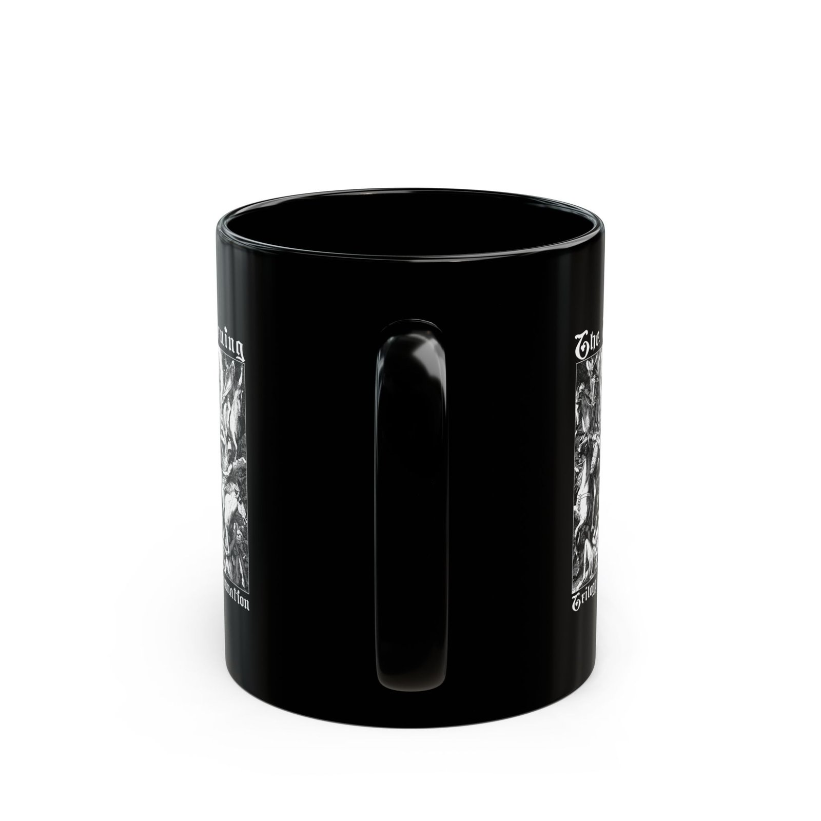 The Warning - Trilogy Of Damnation 11oz Black Mugs - Image 4