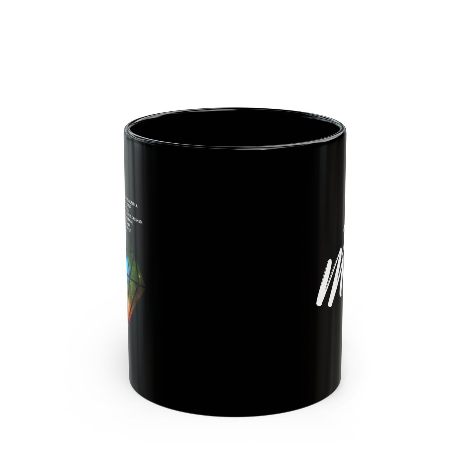 Victorious - Pressure Made 11oz Black Mugs - Image 2