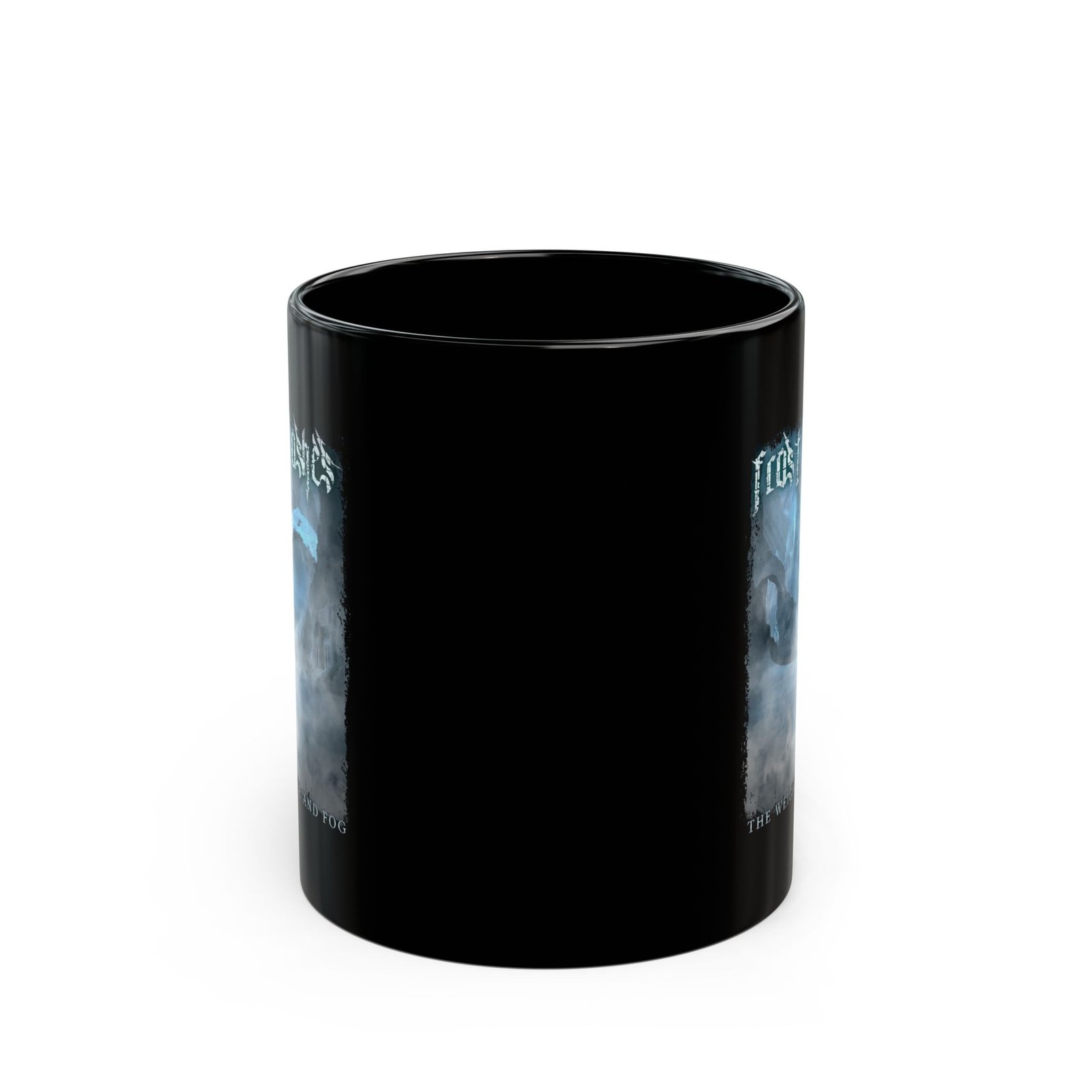 Frost Like Ashes - The Weight Of Ice And Fog 11oz Black Mugs - Image 2