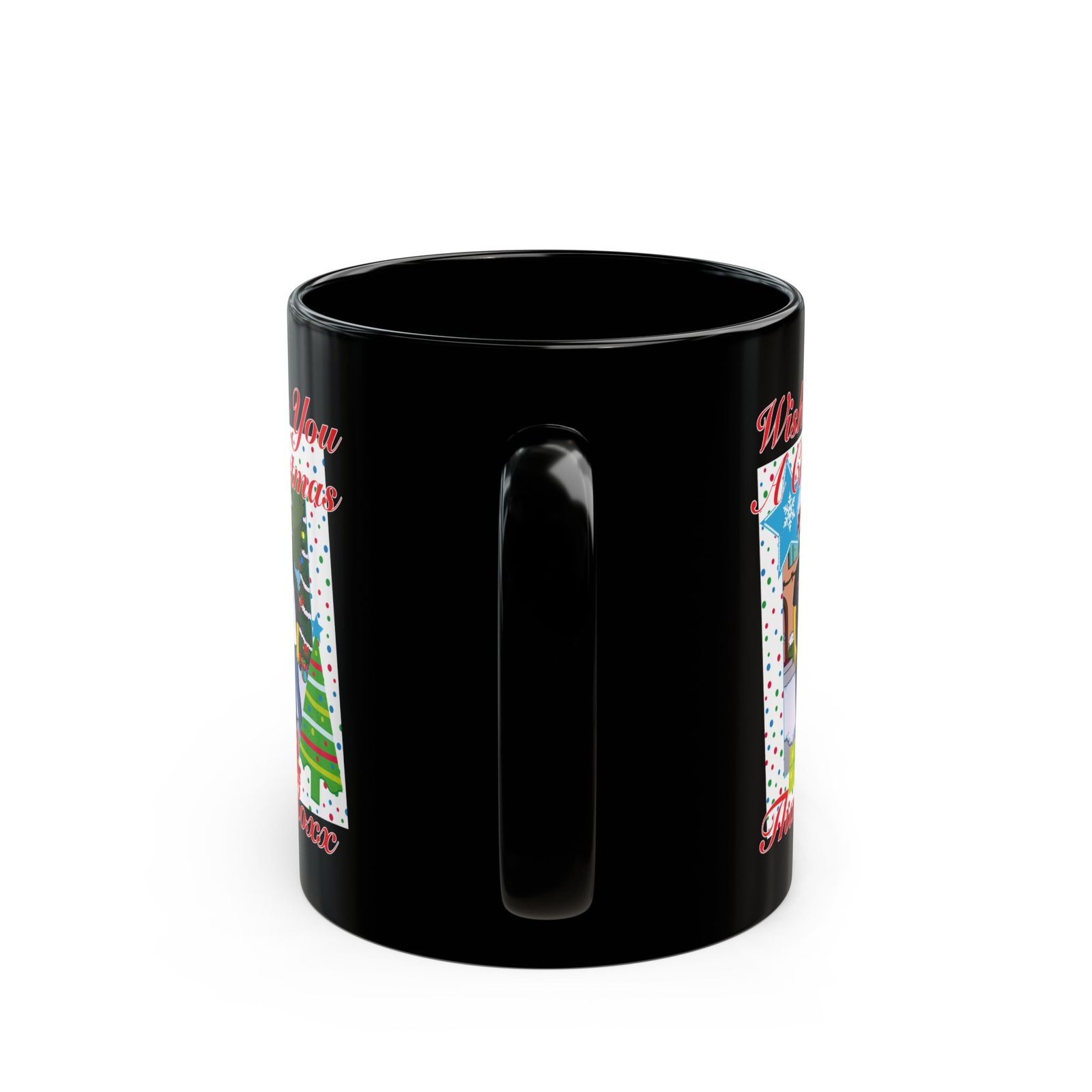 Roxx Productions - Christmas That Roxx 11oz Black Mugs - Image 4