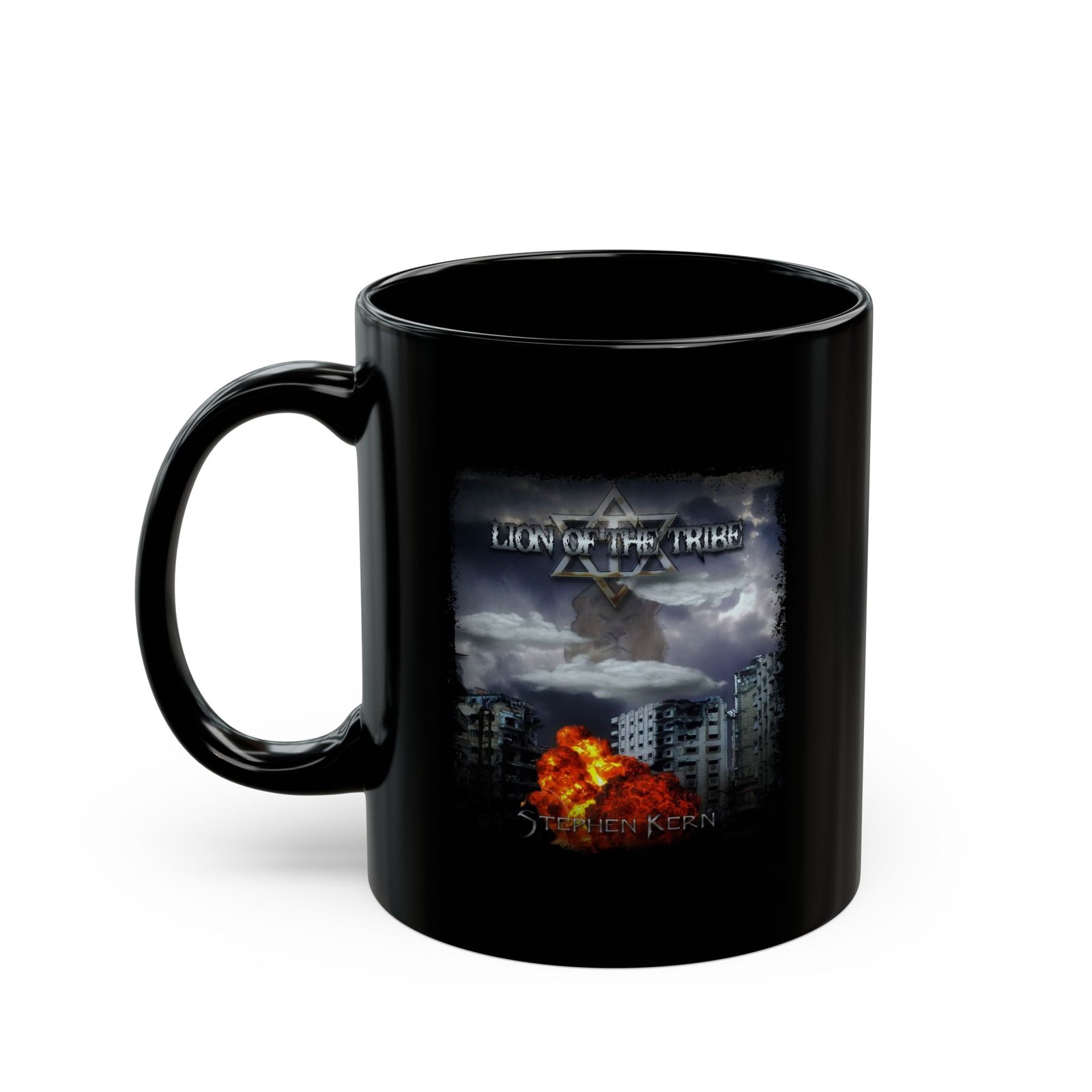Stephen Kern - Lion Of The Tribe EP 11oz Black Mugs