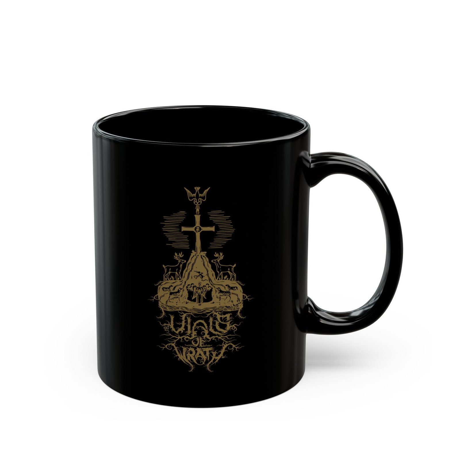 Vials Of Wrath - Divinity 11oz Black Mugs - Image 3