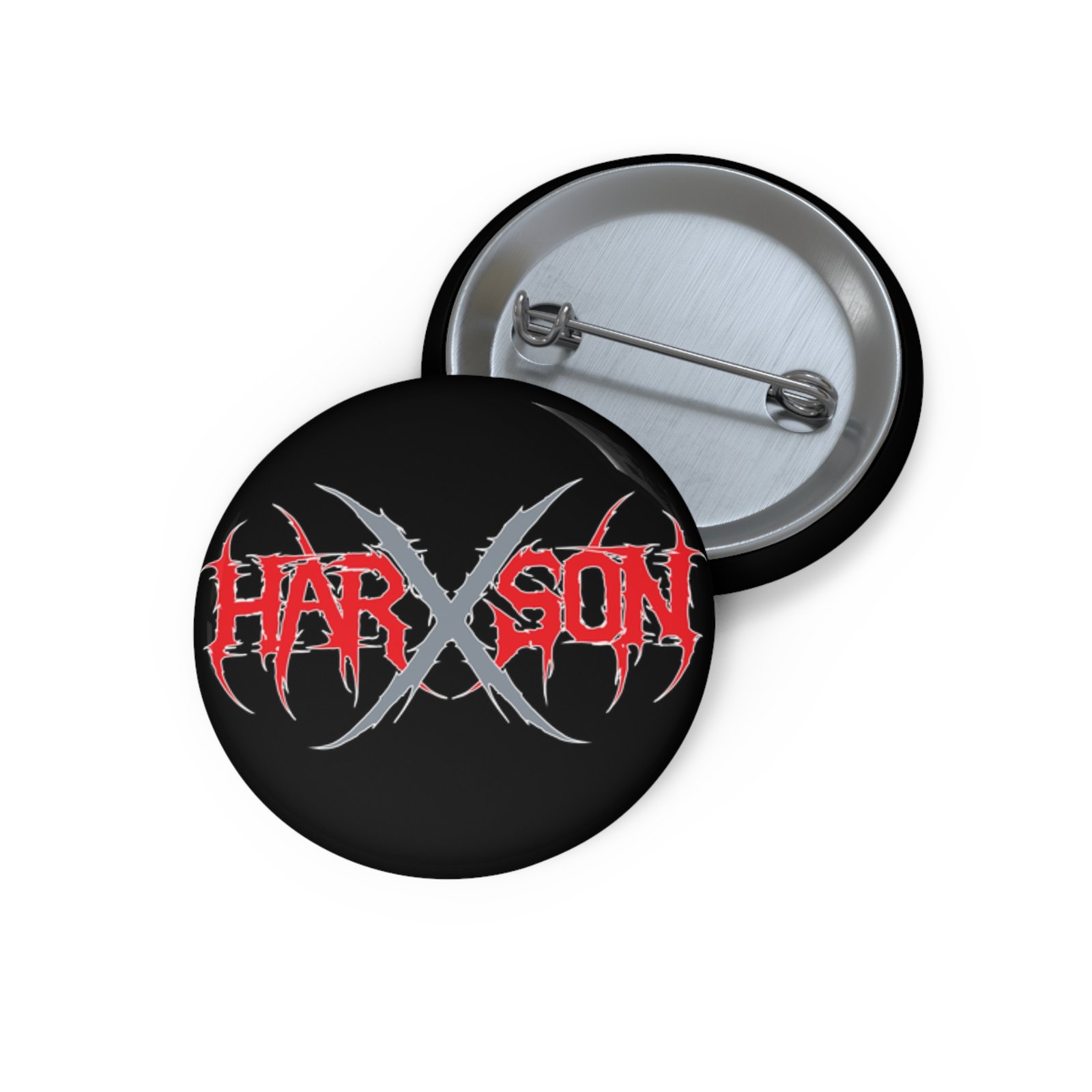 HarXson Logo Pin Buttons