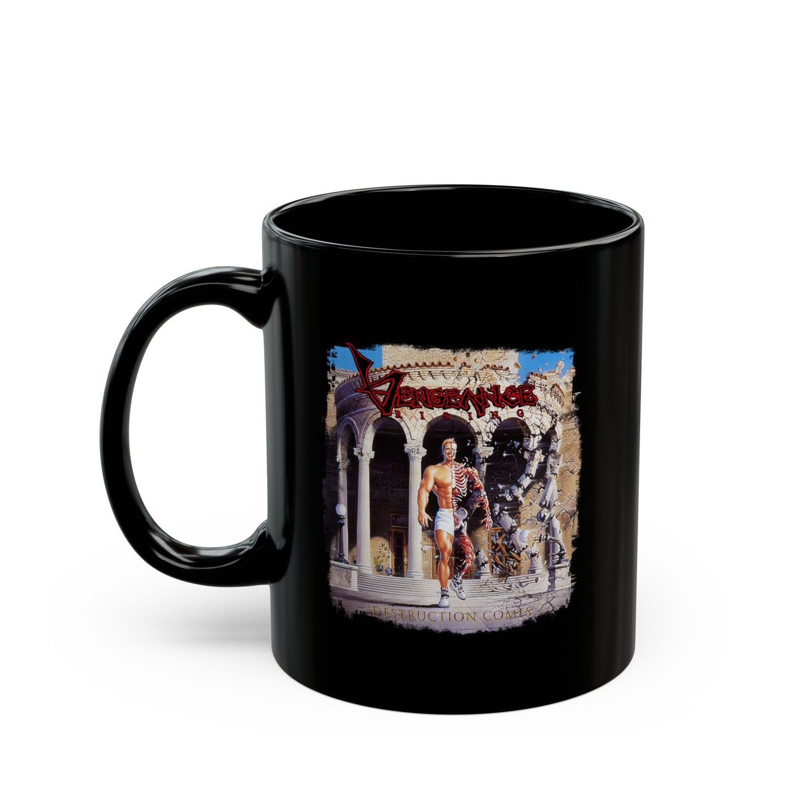 Vengeance Rising - Destruction Comes 11oz Black Mugs