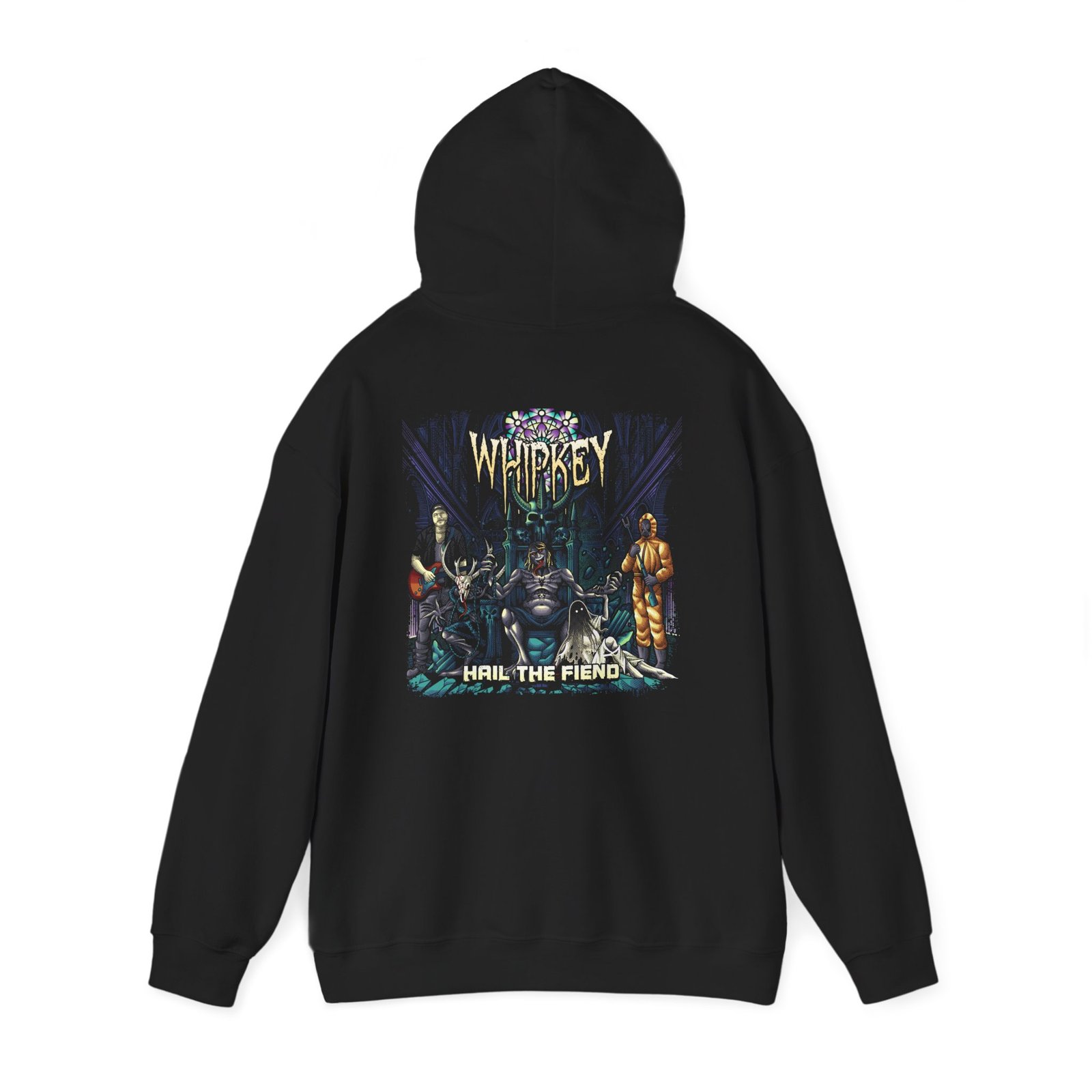 Whipkey - Hail The Fiend Pullover Hooded Sweatshirt (2-Sided)