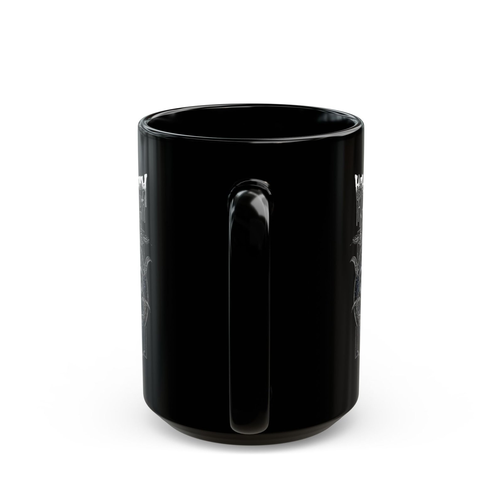 Whipkey - Goat 11oz Black Mugs - Image 8