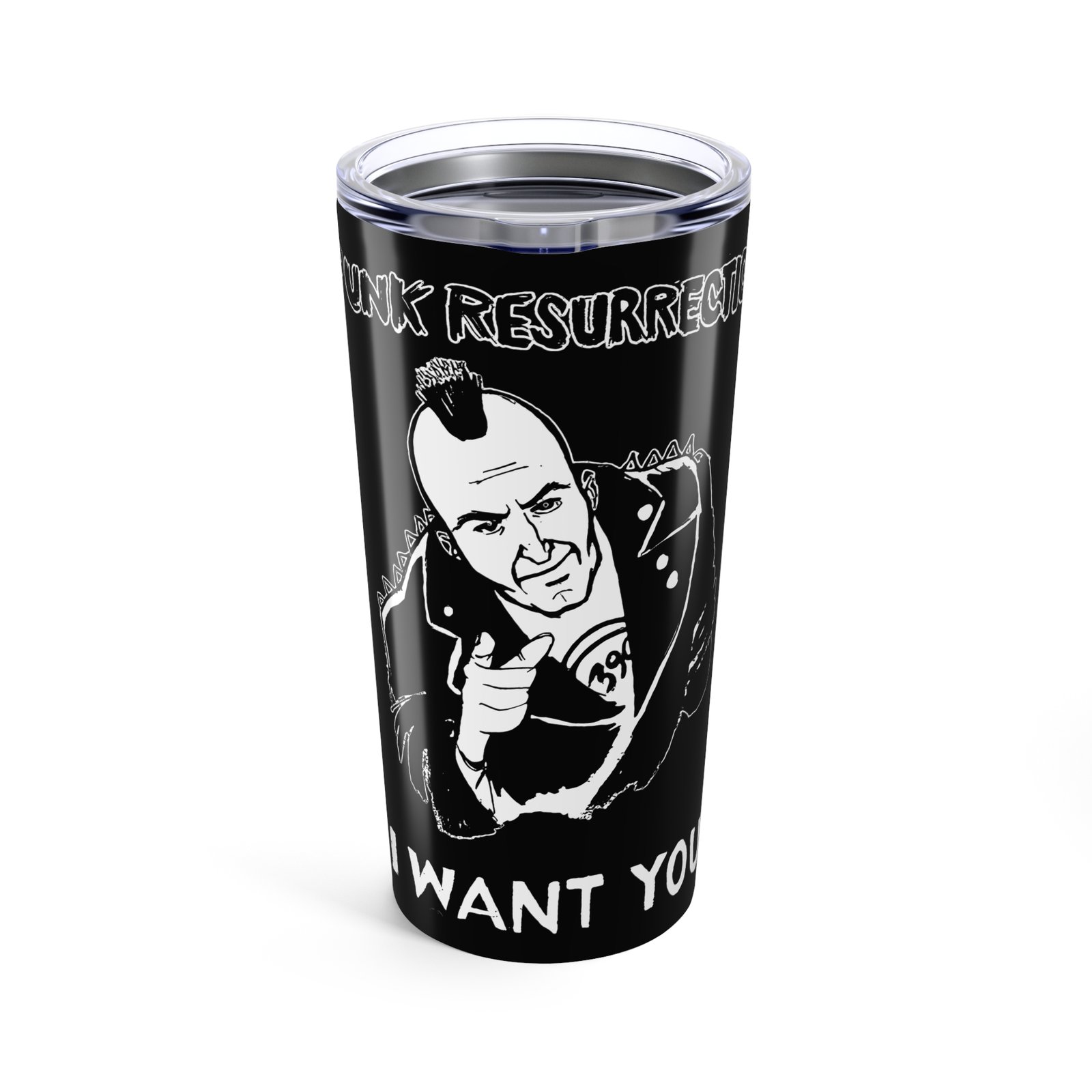 390 - Punk Resurrection 20oz Stainless Steel Tumbler