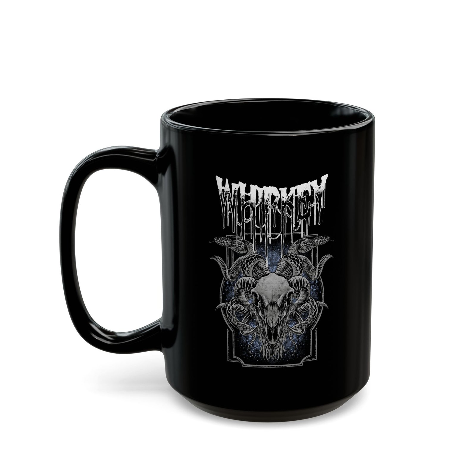 Whipkey - Goat 11oz Black Mugs - Image 7