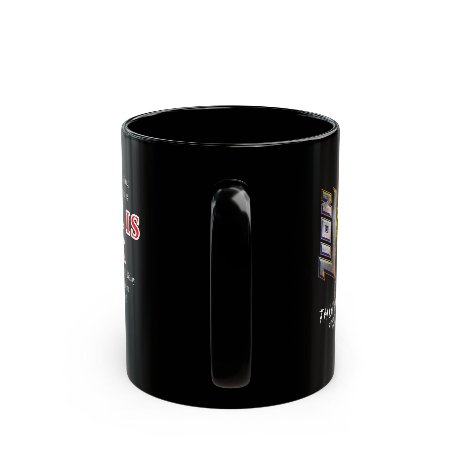 Zion - Thunder Revisited 11oz Black Mugs - Image 4