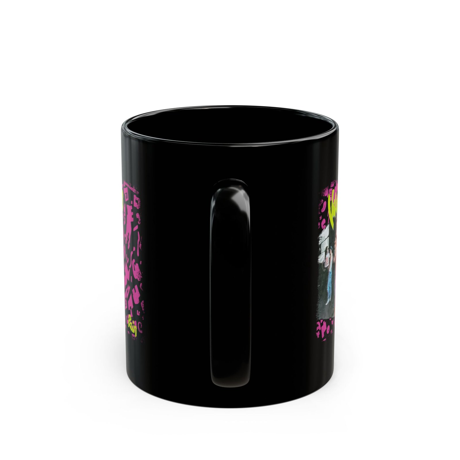 Veil Of Ashes - Pain 11oz Black Mugs - Image 4