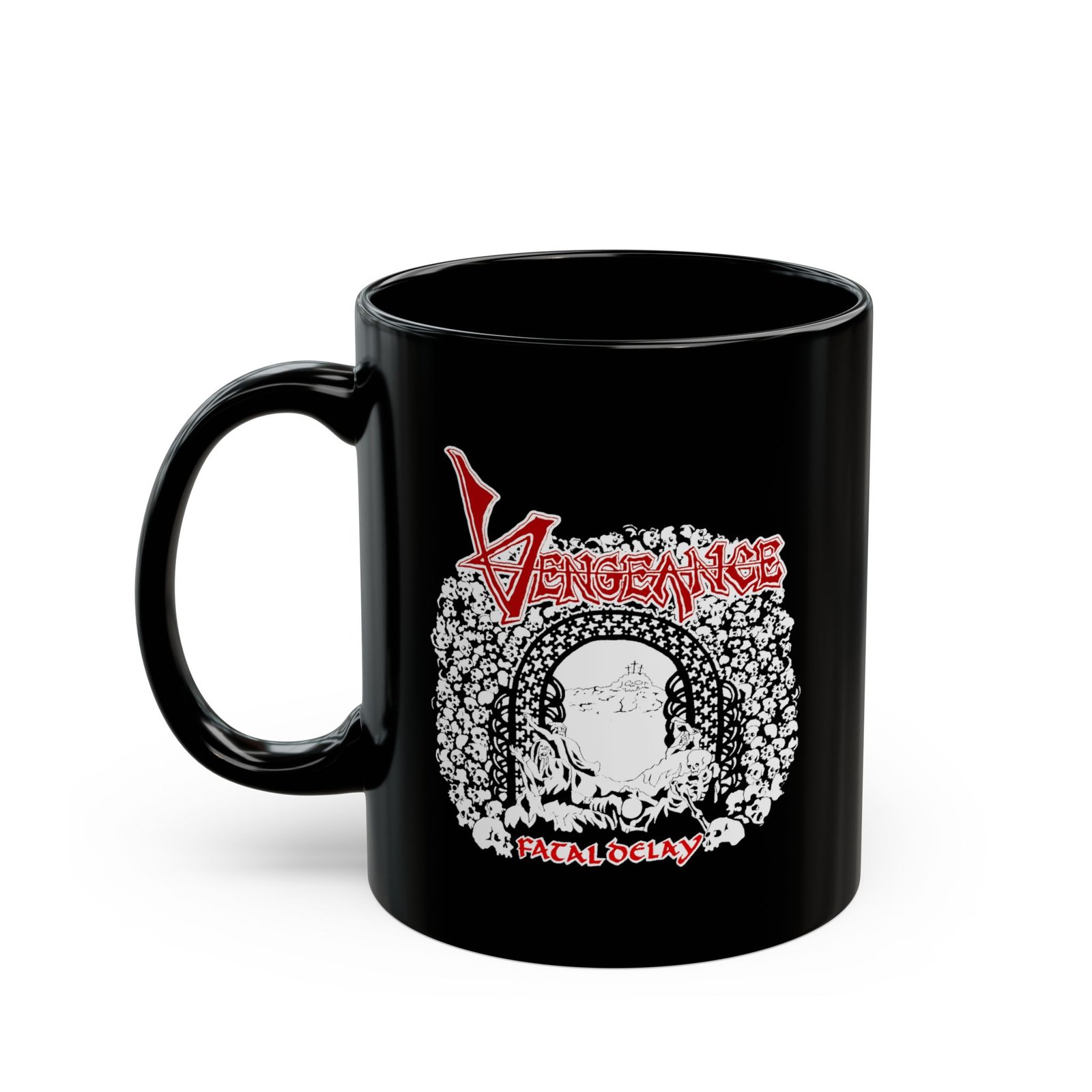 Vengeance Rising - Fatal Delay 11oz Black Mugs
