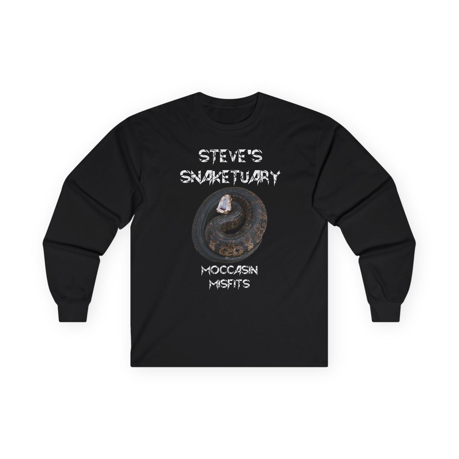Steve's Snaketuary - Moccasin Misfits Long Sleeve Tshirt