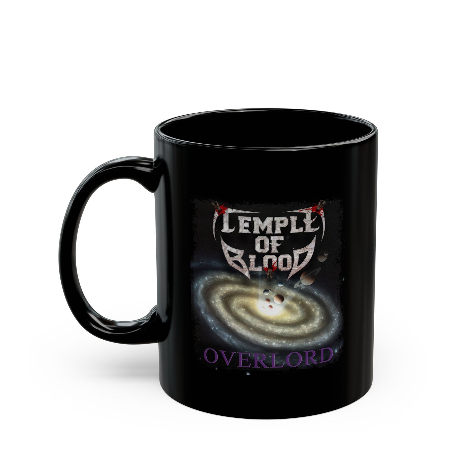 Temple Of Blood - Overlord 11oz Black Mugs