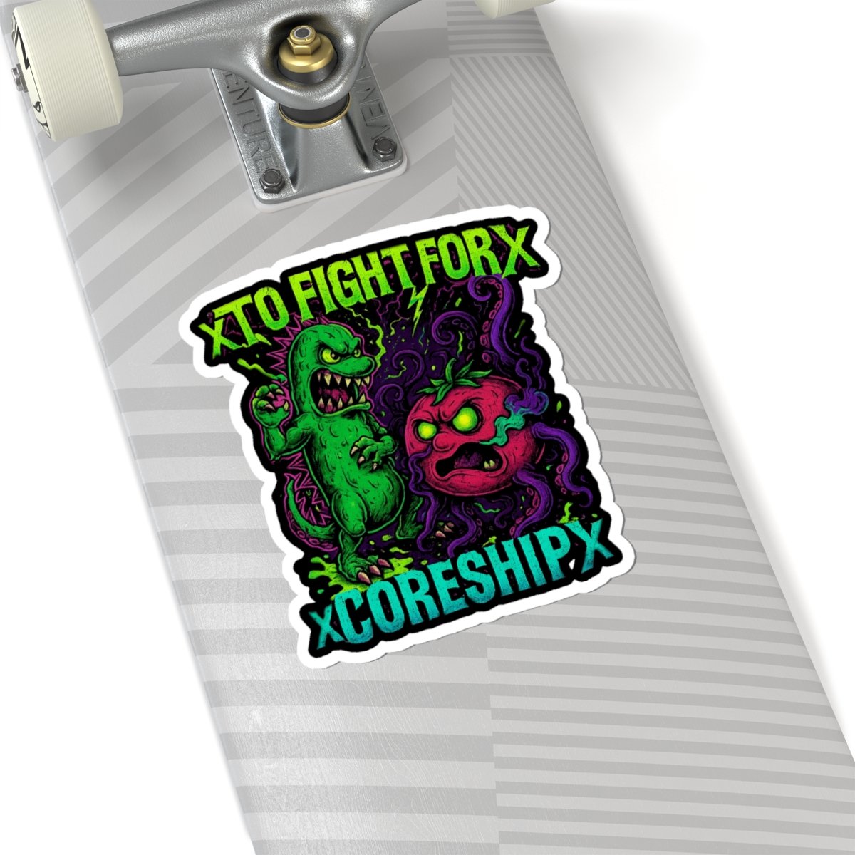 To Fight For - xCORESHIPx Veggies Die Cut Stickers
