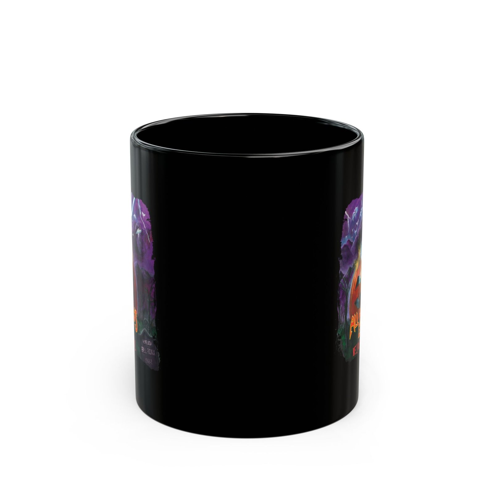 Roxx Productions - All Hallow's Eve 11oz Black Mugs - Image 2