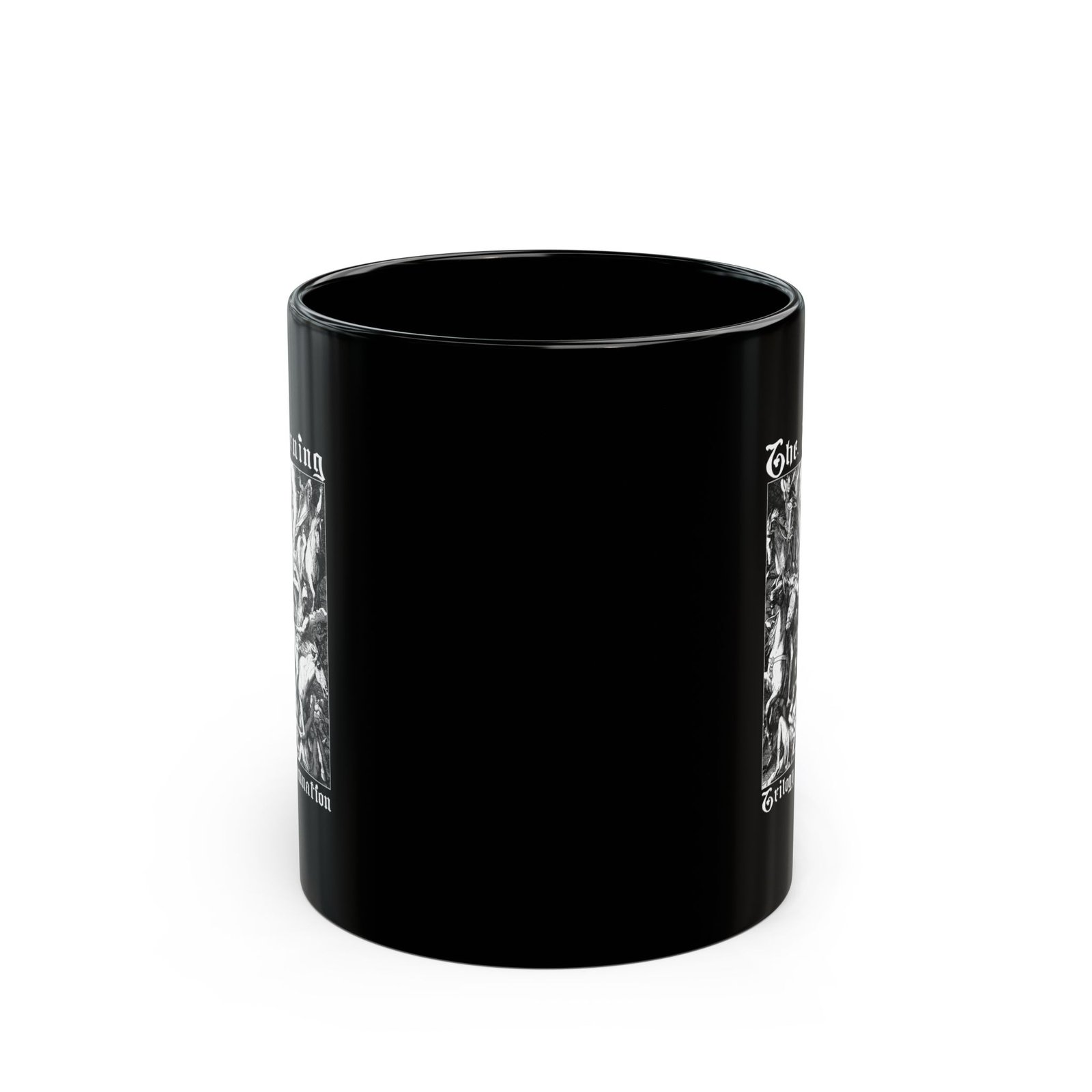 The Warning - Trilogy Of Damnation 11oz Black Mugs - Image 2