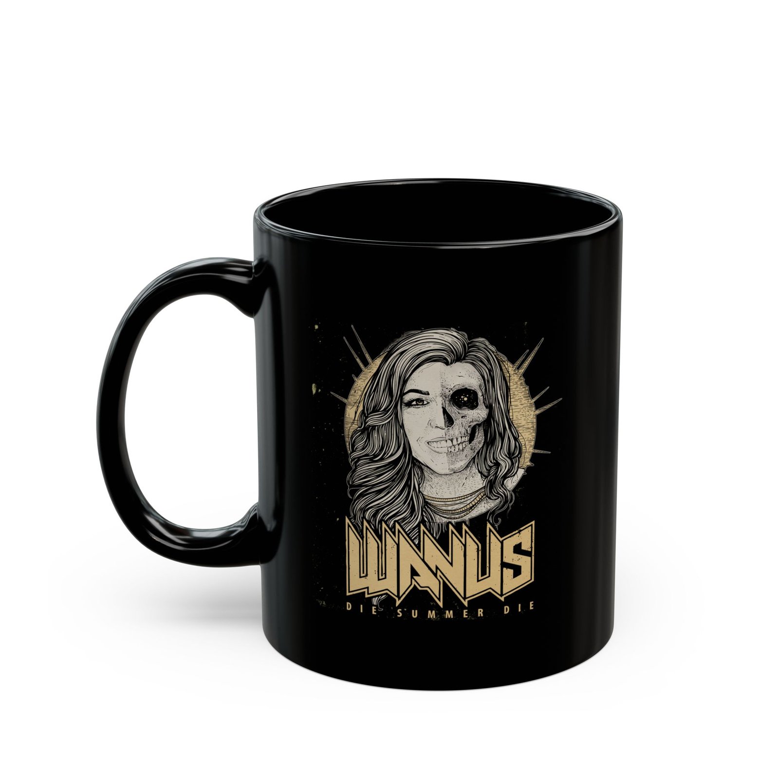 Wanus - Die Summer Die 11oz Black Mugs
