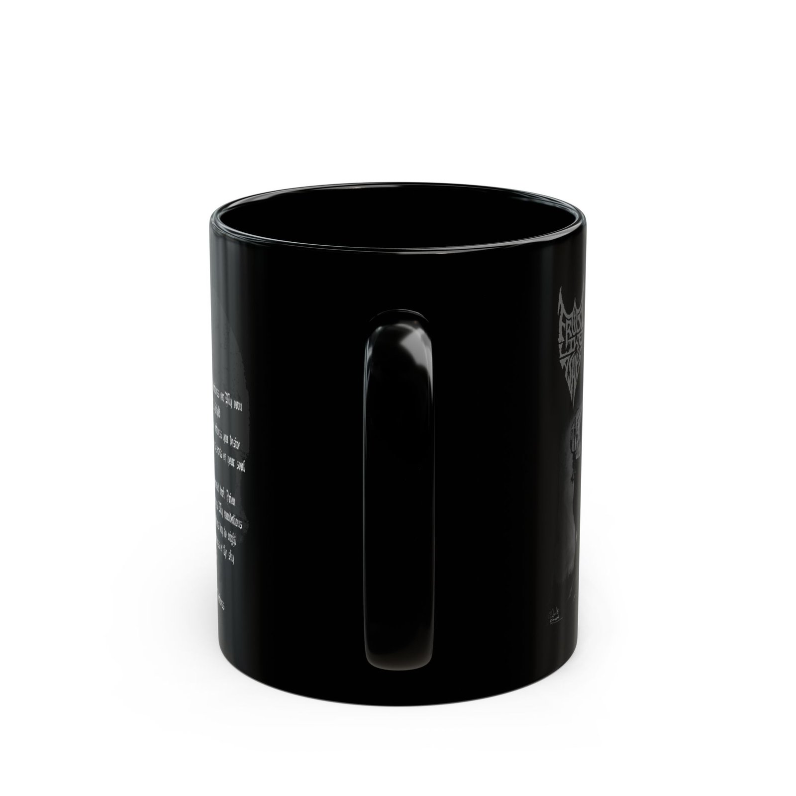 Frost Like Ashes - Lord Of Darkness 11oz Black Mugs - Image 4