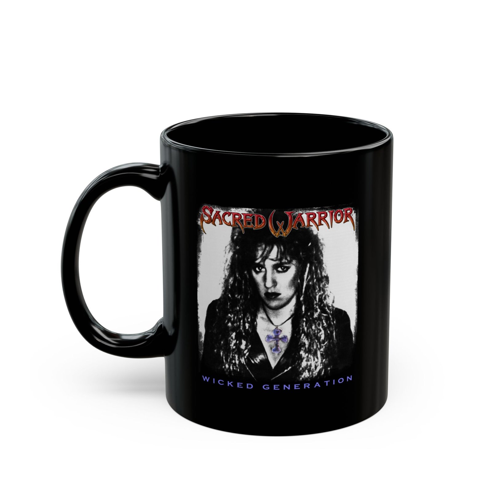 Sacred Warrior - Wicked Generation 11oz Black Mugs