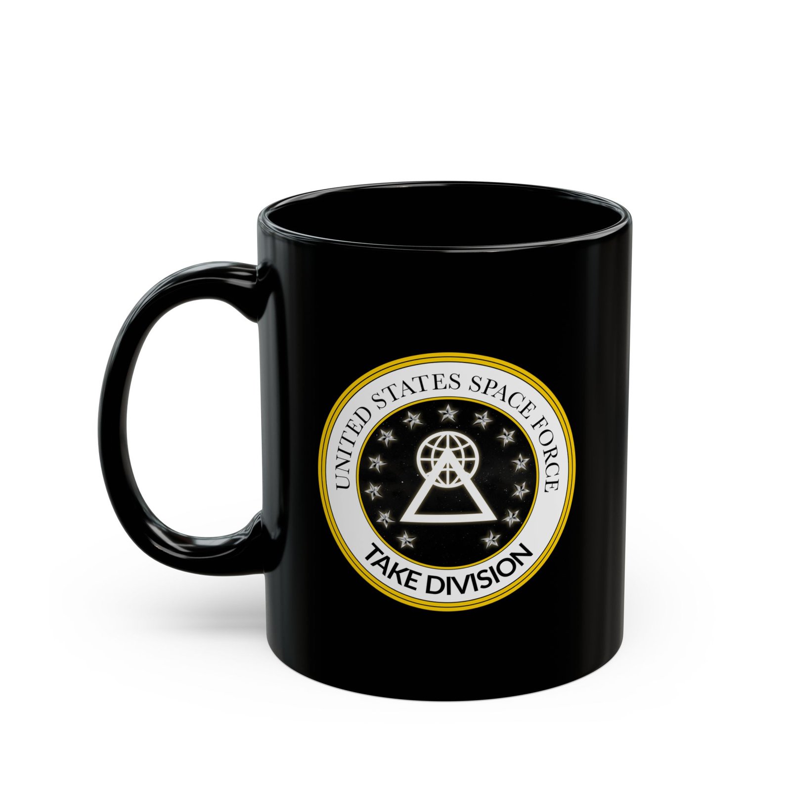 Take - Space Force 11oz Black Mugs