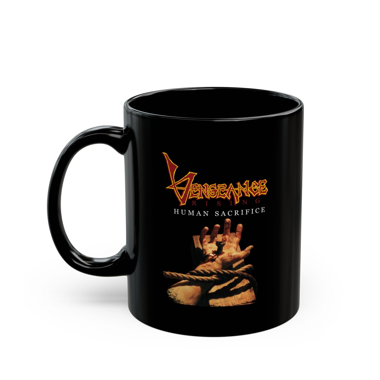 Vengeance Rising - Human Sacrifice 11oz Black Mugs