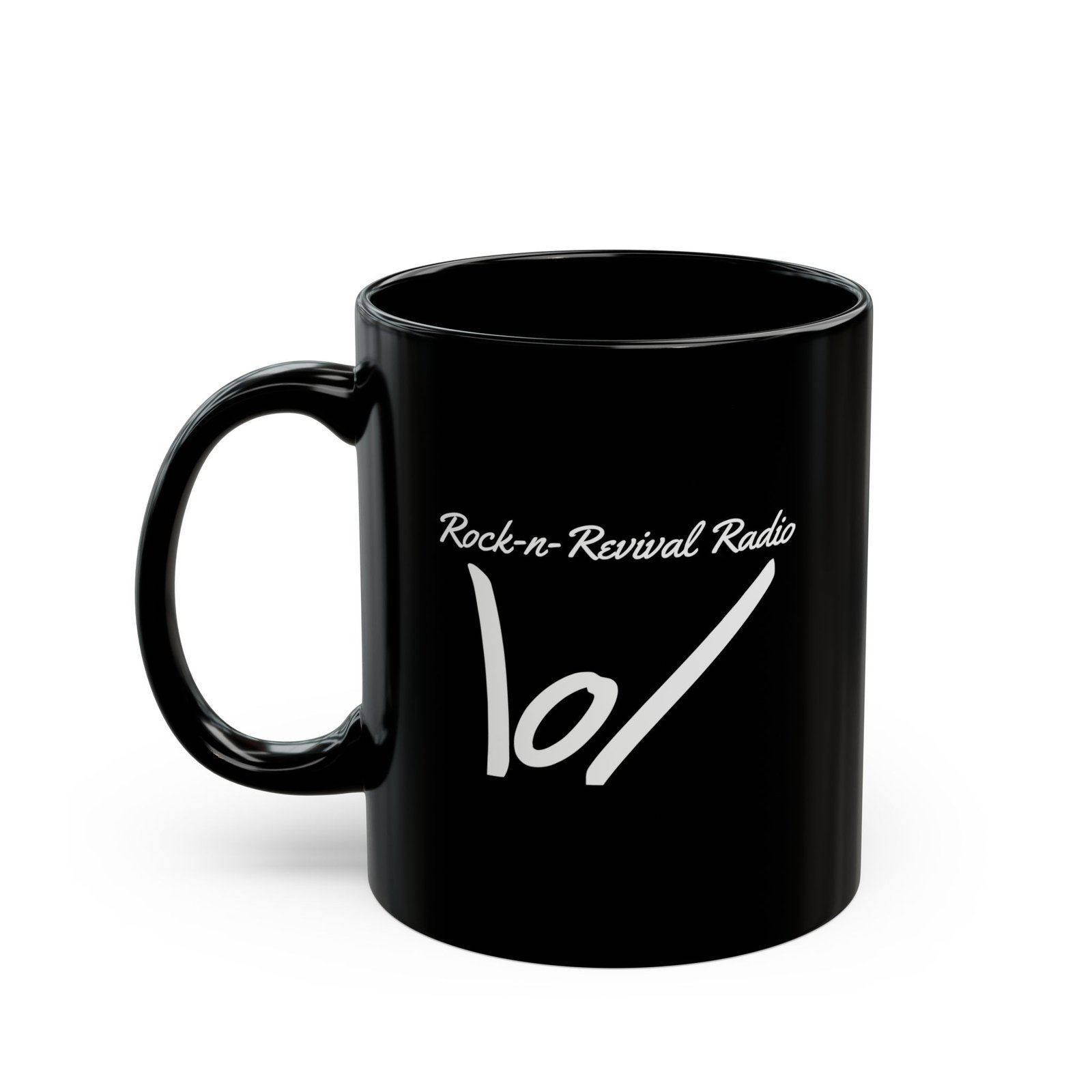 Rock-n-Revival Radio 11oz Black Mugs