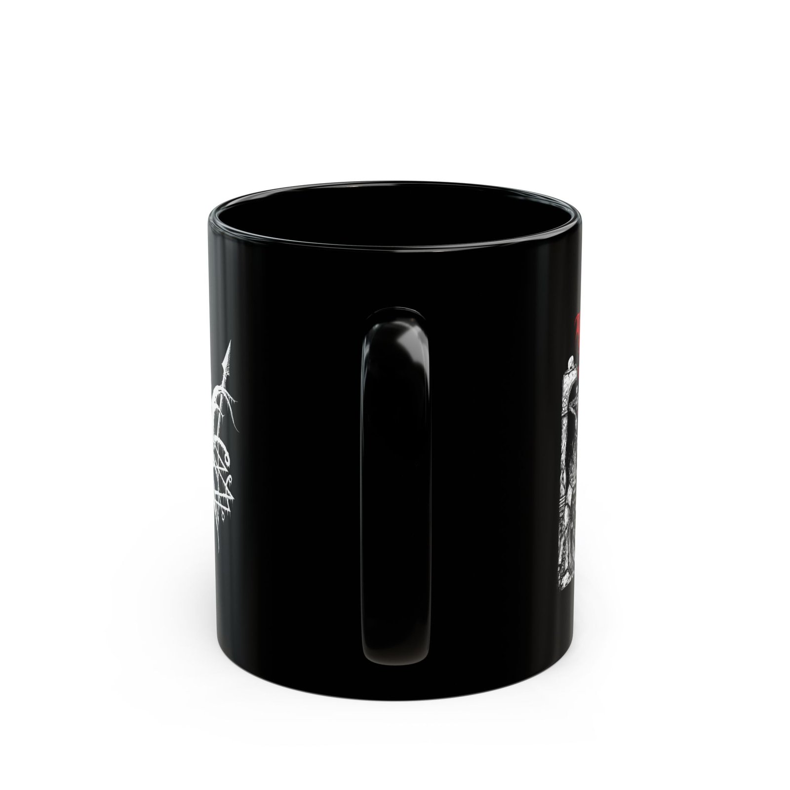 Witchery Suicide - The Decapitation Of Baphomet 11oz Black Mugs - Image 4