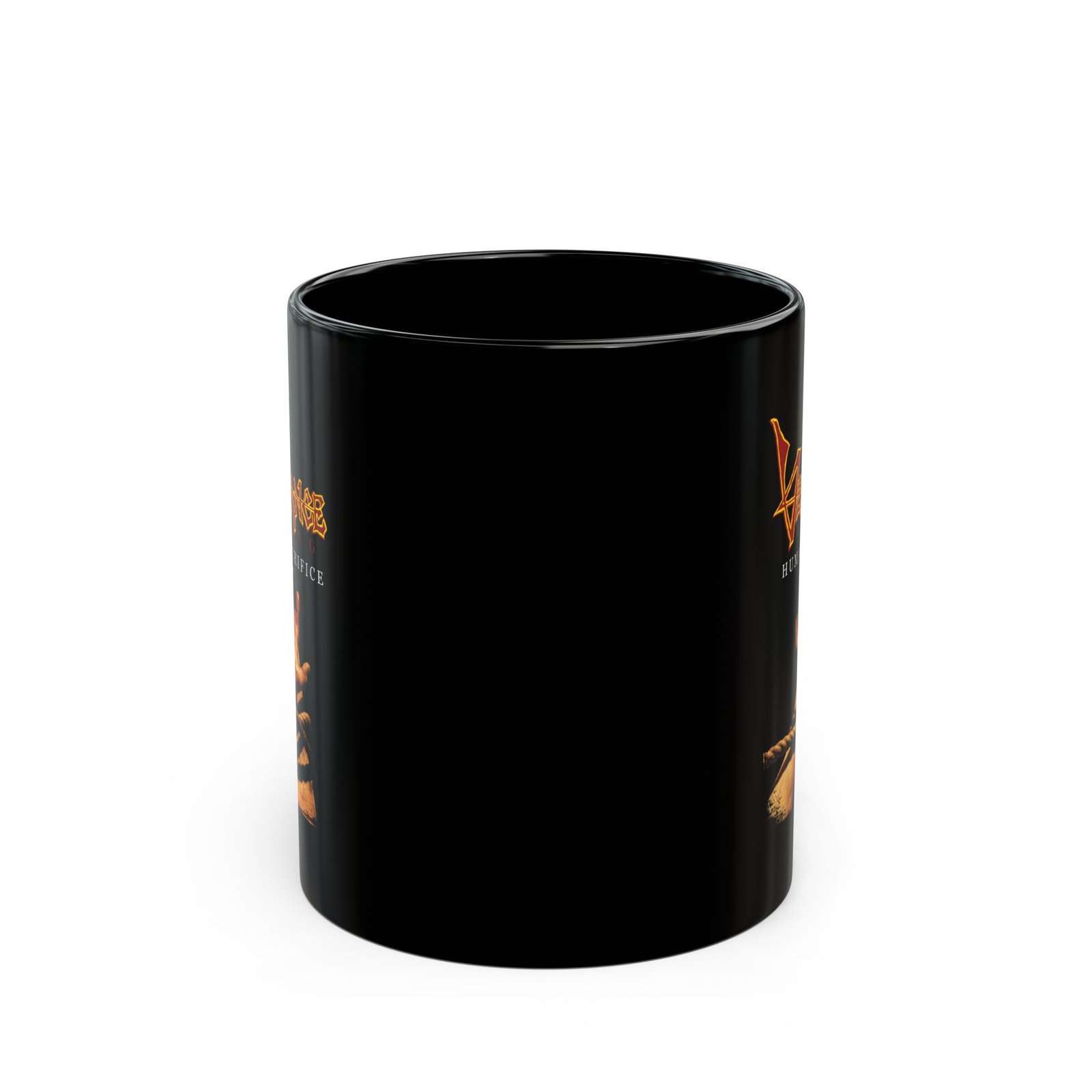 Vengeance Rising - Human Sacrifice 11oz Black Mugs - Image 2