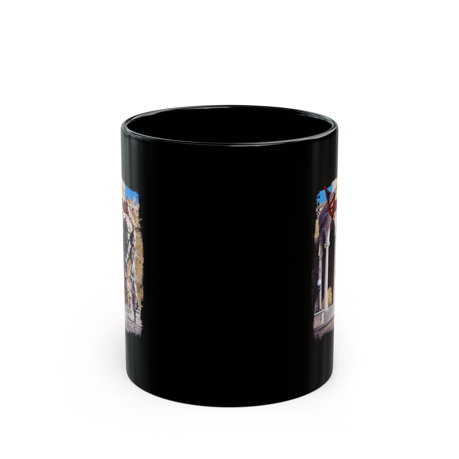 Vengeance Rising - Destruction Comes 11oz Black Mugs - Image 2